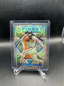 1995 Topps Finest - Javy Lopez #25 Refractor Braves - Picture 1 of 2