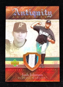 Parche de artefactos antiguos Josh Johnson 2007 #JJ Marlins/50 - Imagen 1 de 2