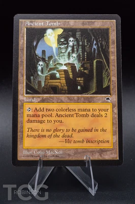 Ancient Tomb: 1997 Magic the Gathering - Tempest Regular - Image 1 of 2
