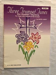 Three Trumpet Tunes On Easter/Hymns (Organ/Trumpet) - Picture 1 of 3