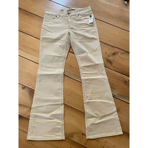 GAP pantalone svasato donna vintage in velluto a coste. Alzata bassa. Elasticizzato. 6 Regolari. Y2K - Foto 1 di 6