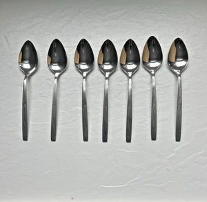 Oneida Community Edelstahl FLIGHT brünierte Oberfläche Teelöffel S/7 - Bild 1 von 3