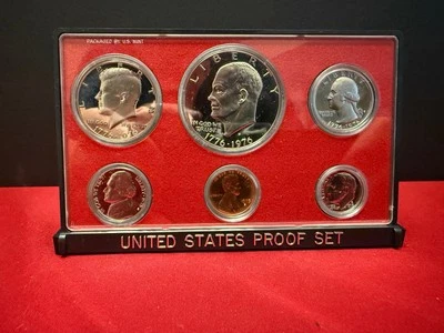 1975-S U.S. Mint Proof Complete Set in Original Government Packaging 052025-61 - Image 1 of 3
