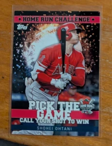 2022 Topps Home Run Challenge Code Cards #HRC4 Shohei Ohtani Unscratched Angels - Bild 1 von 2