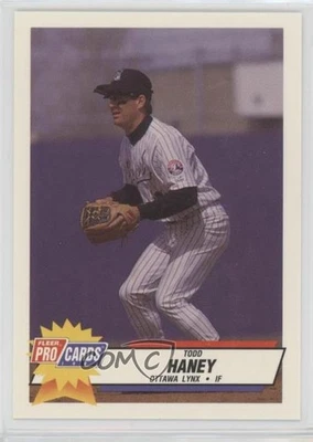 1993 Fleer ProCards AAA All-Star Game Todd Haney #AAA-17 Rookie RC - Image 1 of 2