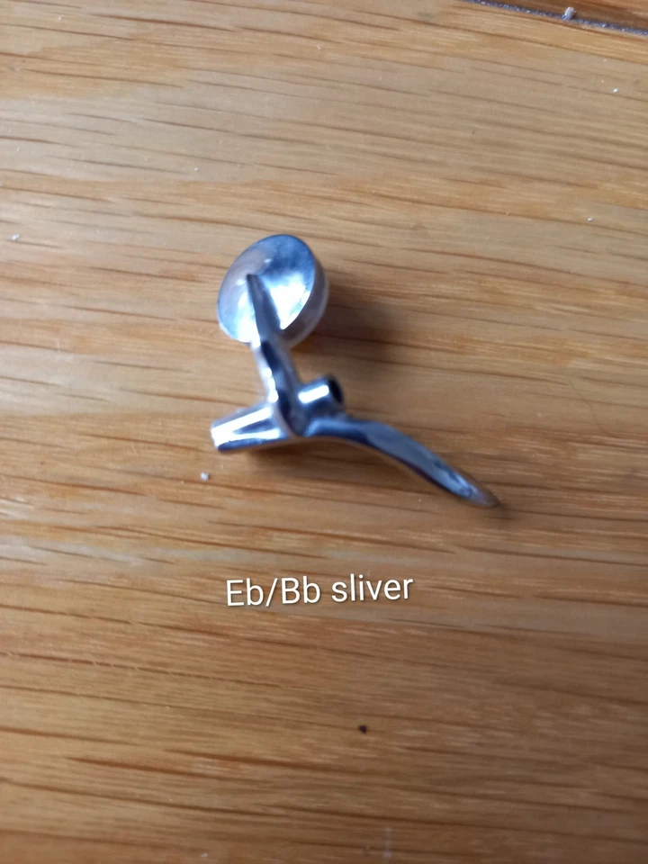 Eb/Bb sliver Replacement Key For Boosey And Hawkes Clarinet - Image 1 of 1