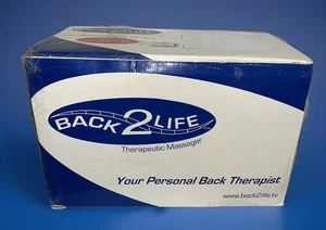 BACK 2 LIFE THERAPUTIC MASSAGER CONTINUOUS MOTION BACK PAIN LEGS - NEW - Picture 1 of 13