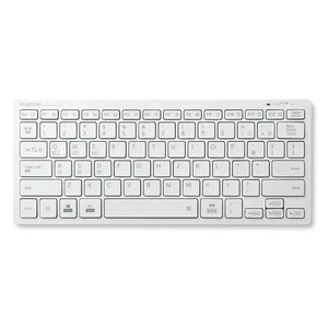 ELECOM Bluetooth Keyboard Pantograph Type Lightweight Multi-OS Compatible iPad S - Picture 1 of 9