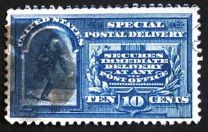 11-14, RNV358 ***** SCOTT #E4, 10c ENTREGA ESPECIAL, USADO, c1895, CV$110 - Imagen 1 de 2