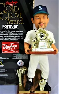 ICHIRO SUZUKI Seattle Mariners 2002 Rawlings Golden Glove Award Bobblehead NIB! - Picture 1 of 12