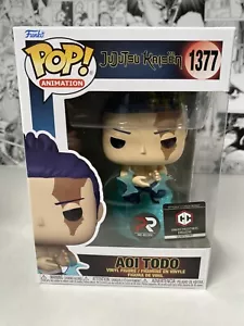 Funko Pop! Pegatina de prelanzamiento Aoi Todo #1377 Jujutsu Kaisen Cáliz Excl - Imagen 1 de 6