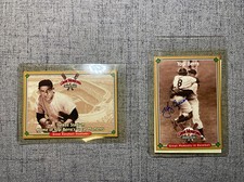 1997 Yogi Berra Jimmy Dean Great Moments Autograph Card & COA. NY Yankees
