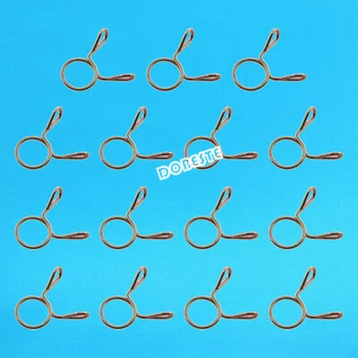 15x Clip de abrazadera de manguera de combustible de vacío para carburador Honda (9 mm) Carb cb cx xr cl gl Foto 1 de 4