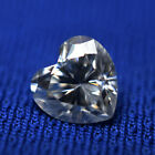 1 Pcs Heart Shape Moissanite 55 Mm Loose Gemstone Certified Vvs1 D Color