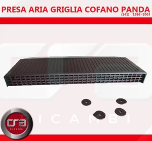 PRESA ARIA GRIGLIA COFANO ANTERIORE FIAT PANDA 141 DAL 1980 AL 2003 - Foto 1 di 1