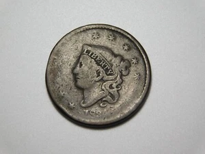 MONETE USA 1834 TESTA DI CORONA GRANDE CENTESIMO - Foto 1 di 9