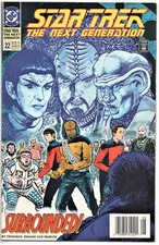 STAR TREK THE NEXT GENERATION #22. FRIEDMAN / KRAUSE. NEWSSTAND DC 1991. 7.5/8