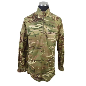 British Army Combat Shirt UBACS 180/100 Large MTP Camo Green Beige Zip - Picture 1 of 11