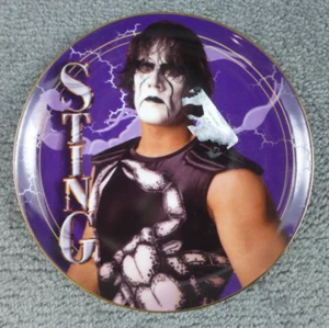 Vintage Sting WCW Authentic Plate Limited Numbered Collectors Hamilton Purple - Picture 1 of 4