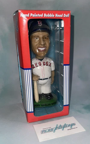 Vtg NOS Nomar Garciaparra Boston Red Sox Bobble Head MLB Bobble Dobbles MOC NEW Cover