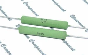 1pc Vishay-BC(PHILIPS) AC10 10W 5% Cemented Wirewound Resistor - Picture 1 of 3