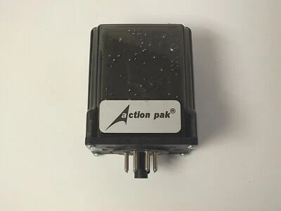 New NOS Action Pak 8-PIN Industrial Relay MDL 4041-1169N 120V AC 4/20MA DC - Image 1 of 4