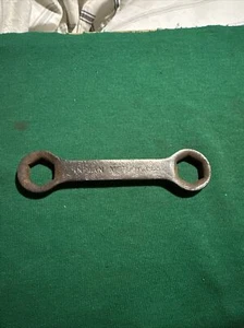 RARE 1920s 30s INDIAN MOTORCYCLE MARKED DOUBLE BOX END WRENCH 13/16 & 7/8” - Picture 1 of 3