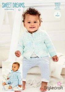 Stylecraft Sweet Dreams modello a maglia 9900 - Cardigan - Foto 1 di 1