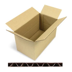 Faltkartons Versand Falt Kartons Verpackungen Kisten Box 240x130x130 mm KK-22 - Bild 1 von 1