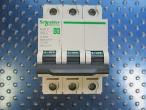 NUEVO DISYUNTOR ELÉCTRICO SCHNEIDER D 16A M9F23316 - Imagen 1 de 3