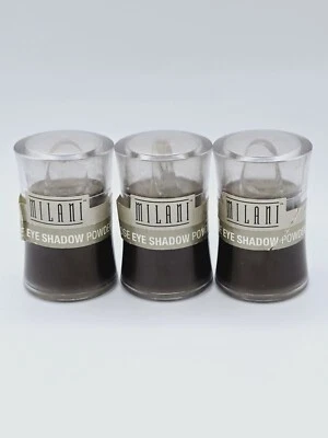  MILANI Loose Eye Shadow Powder & Brush  #01 GOLDEN GREEN sealed . QTY:3 - Image 1 of 3