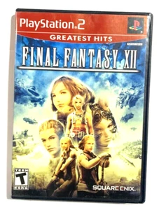 Final Fantasy XII Greatest Hits - Sony PlayStation 2 - Case Only/No Game - Picture 1 of 2