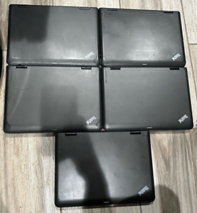 Lot of 5 Lenovo ThinkPad Yoga 11e 11.6"  Intel CEL N2930 4GB RAM 500GB HDD Linux