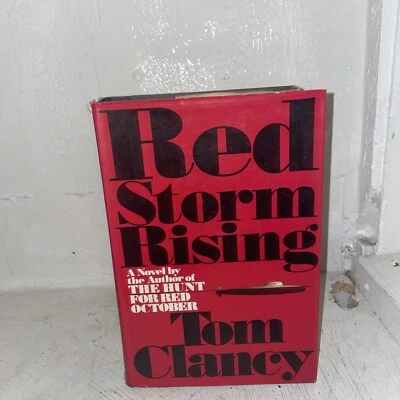 Red Storm Rising by Tom Clancy (1986) Hardcover Novel Foto 1 de 4