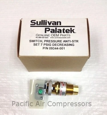 SULLIVAN / PALATEK OEM ANTI-RESTART PRESSURE SWITCH PART# 09344-001