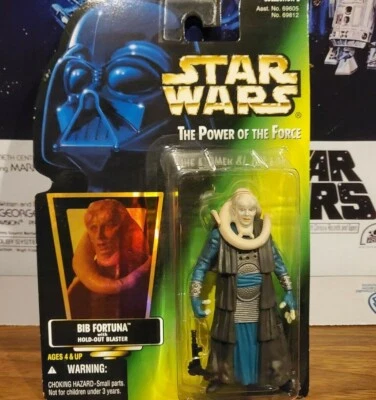 NUEVO Star Wars Babero Fortunna POTF Colección 2 Figura de Acción Kenner 1996 ENVÍO GRATUITO Foto 1 de 4