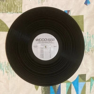 WCCO Radio 50th Anniversary Theme 12" Herb Pilhofer Minnesota 1974 M- - Foto 1 di 4