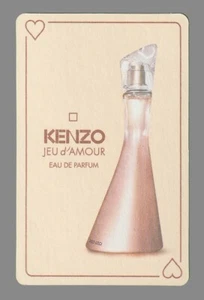 carte publicitaire - advertising card - Jeu D'Amour de Kenzo recto verso - Picture 1 of 2