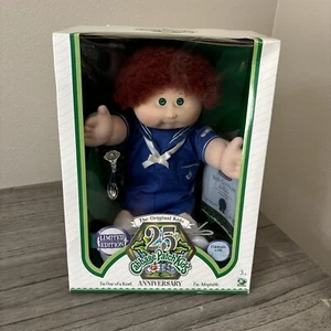 2008 Cabbage Patch Kids 25th Anniversary Limited Edition Navy Outfit New - Picture 1 of 13