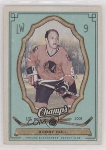 2009-10 Upper Deck Champ's Green Bobby Hull #25 HOF