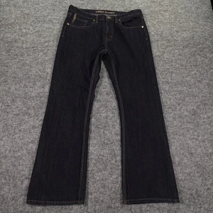 Cody James Jeans Mens 35x32 Blue Denim Roadhouse Dark Rigid Relaxed Bootcut - Picture 1 of 11