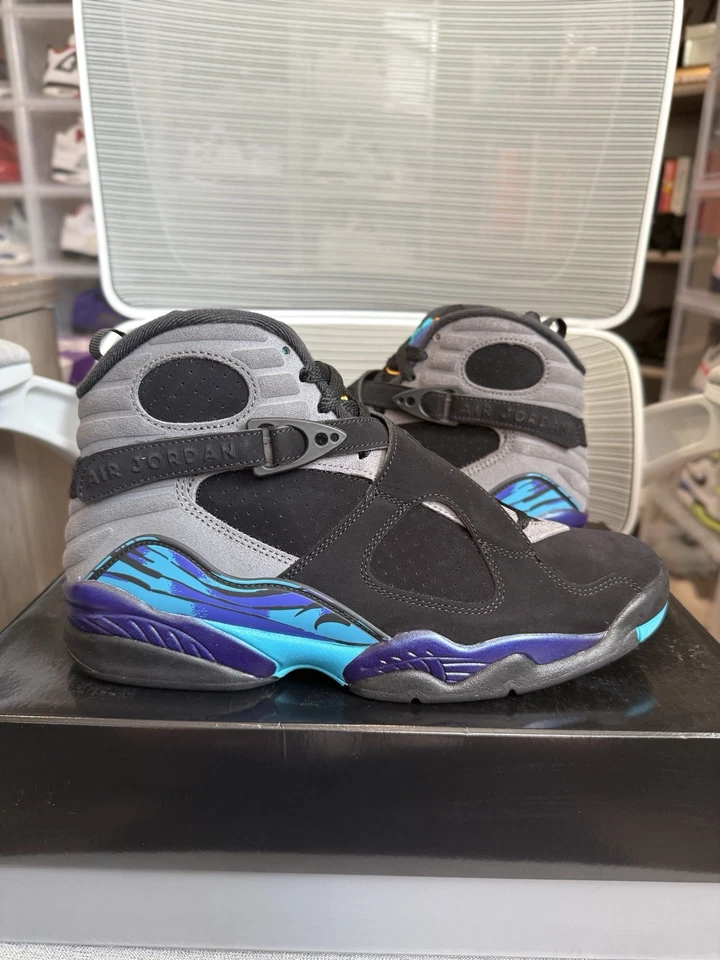 Nike Air Jordan 8 Retro 'Aqua' 2025 Talla 9 Estilo 305381-006 Foto 1 de 4