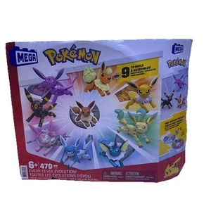 Mega Pokémon Construx Pokemon Eevee Evolution Building Set 470pcs New - Picture 1 of 4