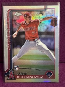 2025 Topps Chrome - Jack Kochanowicz #121 Refractor (RC) | Angels - Bild 1 von 2