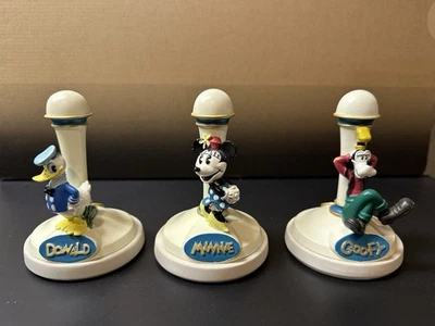Sello de fábrica de galletas de cerámica Donald Goofy de Minnie Mouse de Disney 5" Foto 1 de 4