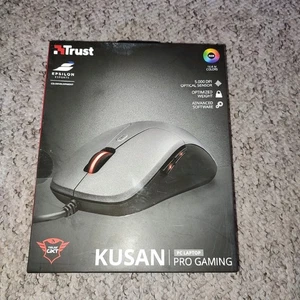 NEW TRUST 22401 GXT 180  KUSAN PRO  GAMING MOUSE - Picture 1 of 3