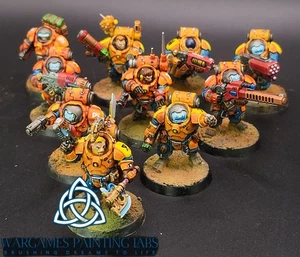 USA Duty Paid Painted Kill Team: Hearthkyn Salvagers set Leagues of Votann WH40K - Picture 1 of 17