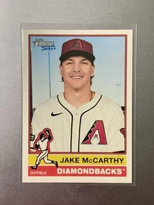 2025 Topps Heritage Jake McCarthy #473 SP Short Print - Picture 1 of 2
