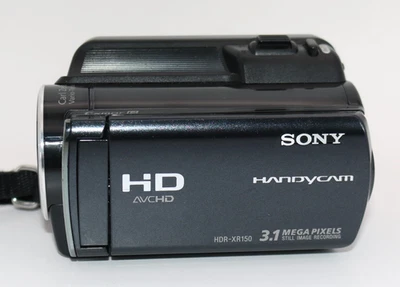 Sony HDR-XR150 Handycam 1080p HDMI Camcorder 120GB HDD 25x Zoom - Tested w/ Box - Image 1 of 4