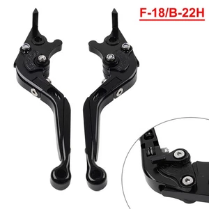 Palanca de embrague de freno CNC negra, extensible, plegable BMW S1000XR 15-2021 - Imagen 1 de 11